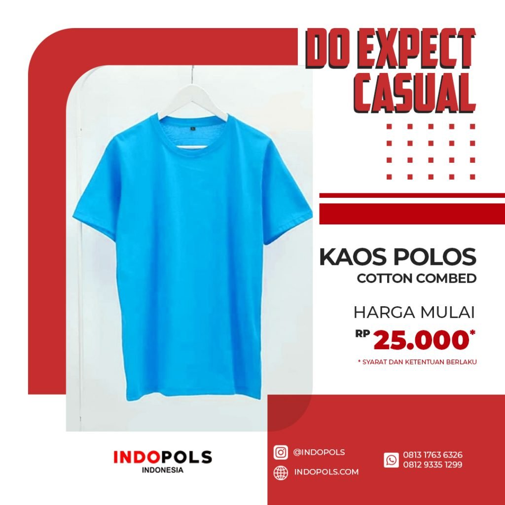 Kaos Polos Murah